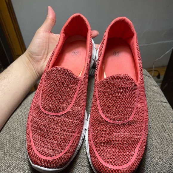 Women's Slip-On Shoes - Red - Picture 1 of 6